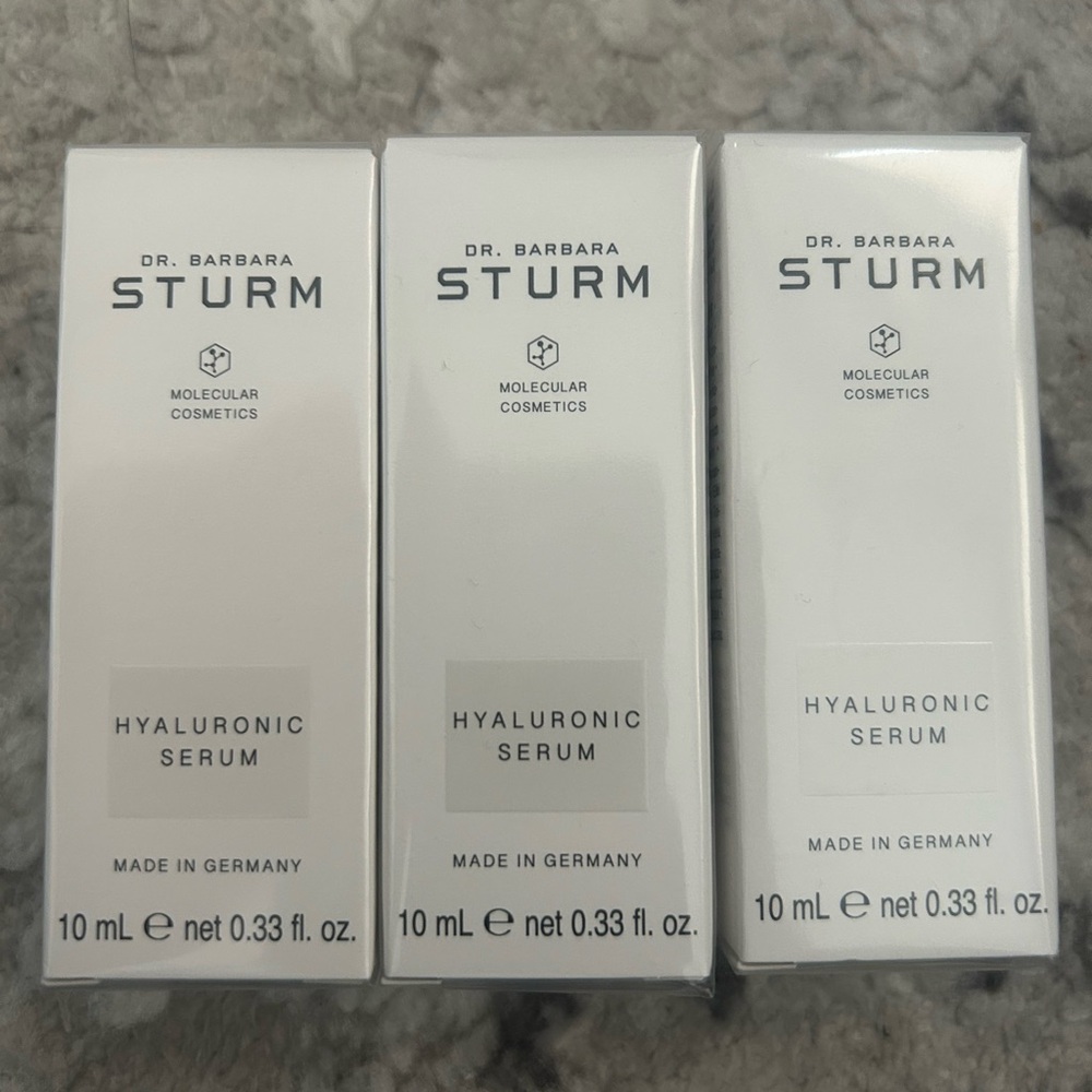 (3) NEW Dr. Barbara Sturm Hyaluronic Serum